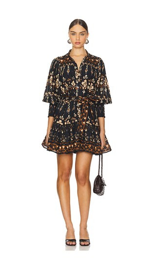 Vanessa Mini Dress in La Vie Print | Revolve Clothing (Global)