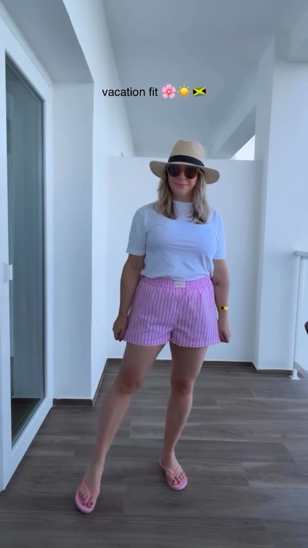 vacation fit 🌸☀️🇯🇲

Day 1: opted for comfy shorts and a simple tee to go explore the resort!

💾 SAVE 💾 this reel for when you may need a little vacation outfit inspo! 🌴

#outfitinspo #vacationstyle #resortwear #allinclusiveresort #summerfashion

#LTKstyletip #LTKtravel #LTKsummer