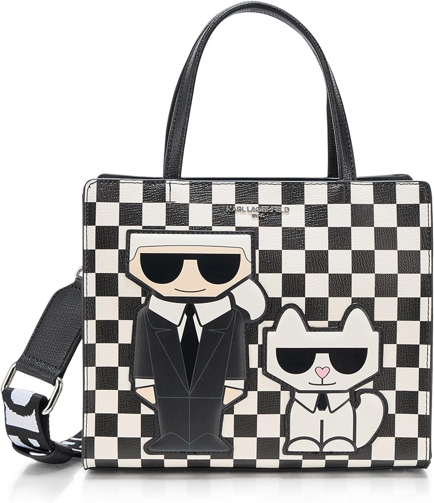 KARL LAGERFELD Women's Maybelle Choupette Satchel | Amazon (US)