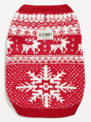 Cozy Printed Sweater for Pets | Old Navy (US)