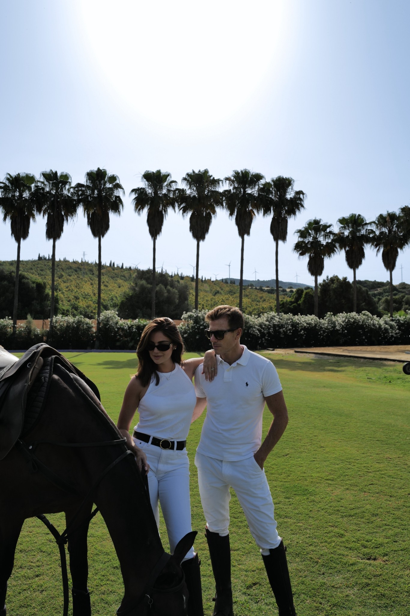 What we wore to Polo Valleyy