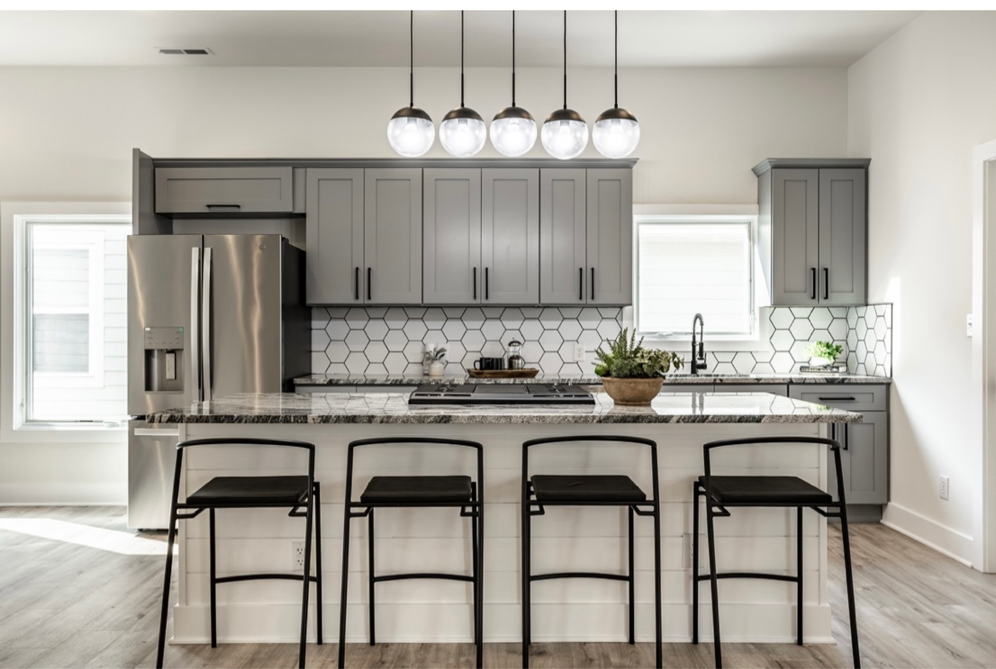 A beautiful kitchen with a pop of greenery and a coffee station for coffee lovers!

Styled: Nested Spaces
Photography: The Addison Group

#LTKstyletip #LTKfamily #LTKhome