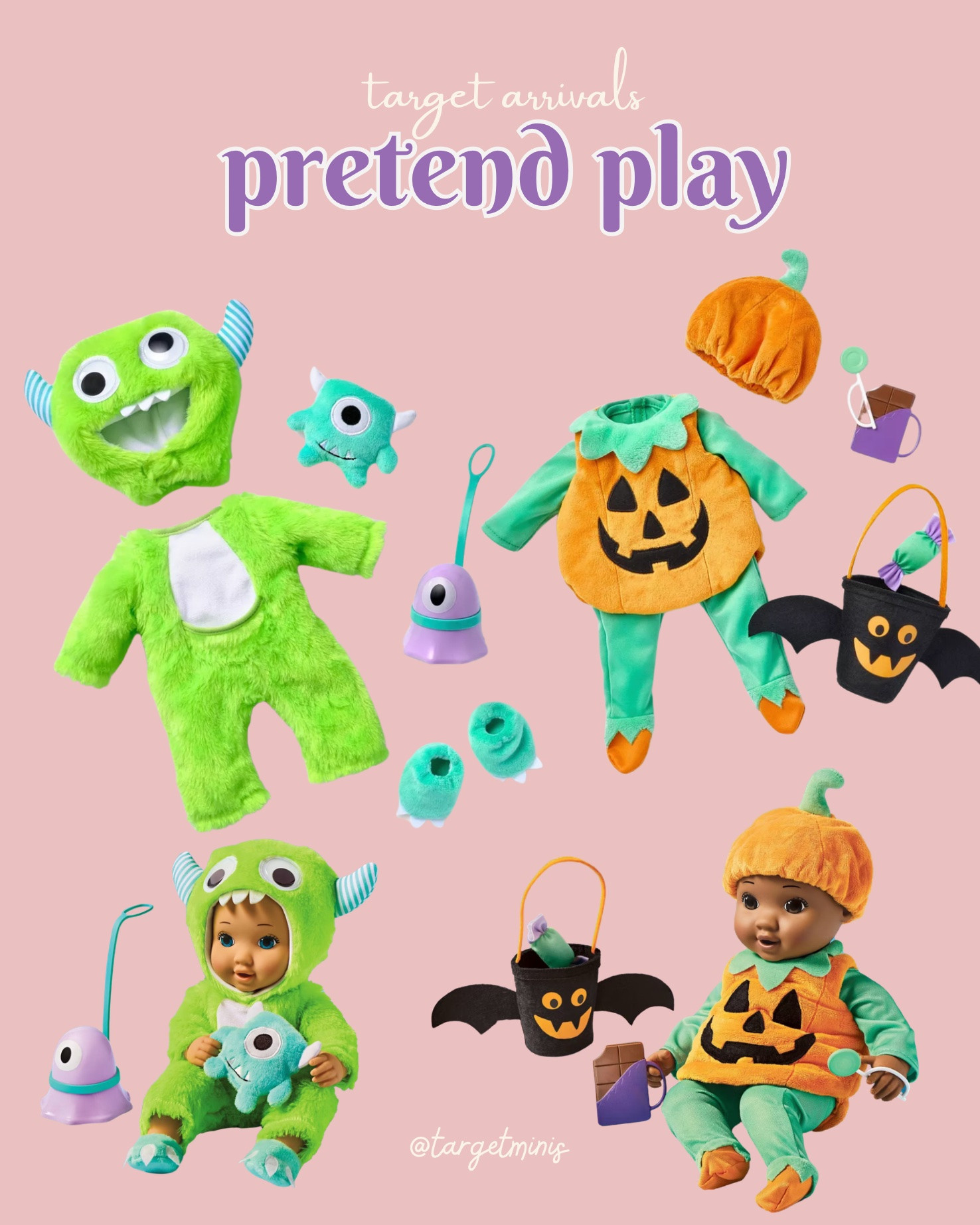 New dress-up costumes with matching doll outfits! 

Target finds, Halloween, pretend play

#LTKSeasonal #LTKKids #LTKgrwm