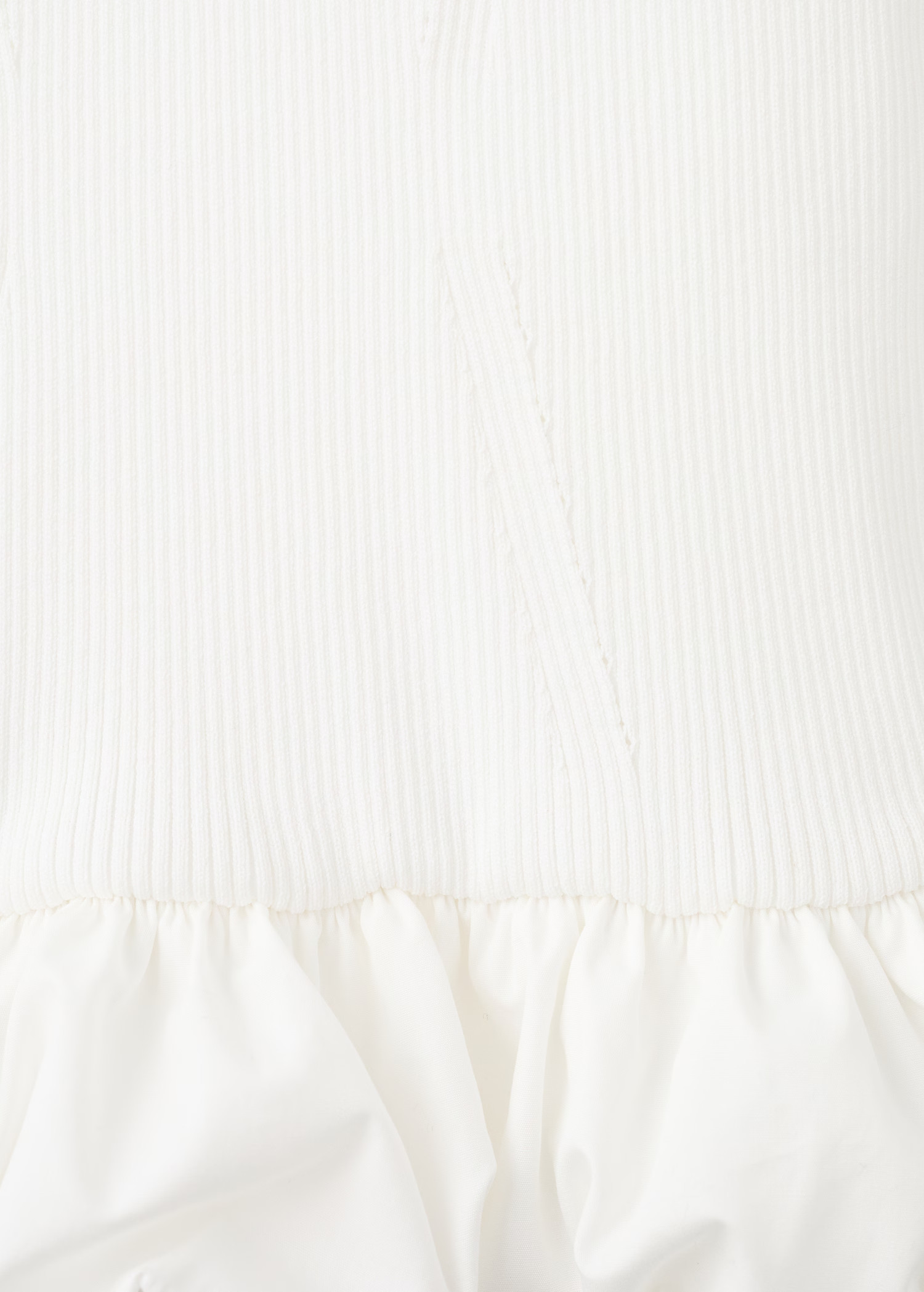 Combined top with ruffle | MANGO (UK)