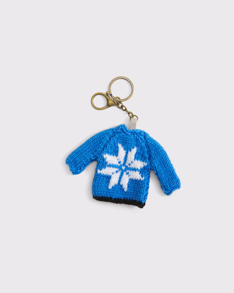 Knitted Sweater Bag Charm | Abercrombie & Fitch (US)
