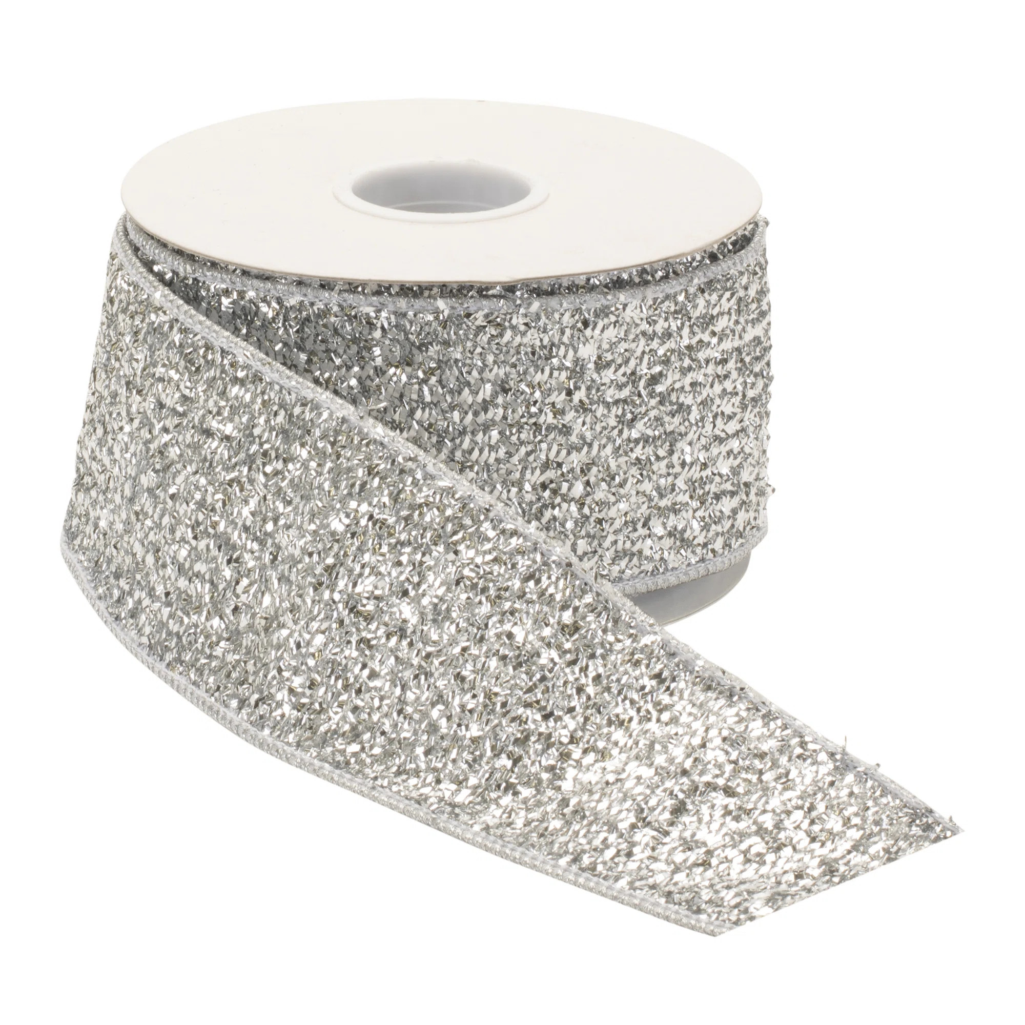 Glitter Wired Ribbon 2.5" x 10 Yds. | Wayfair North America