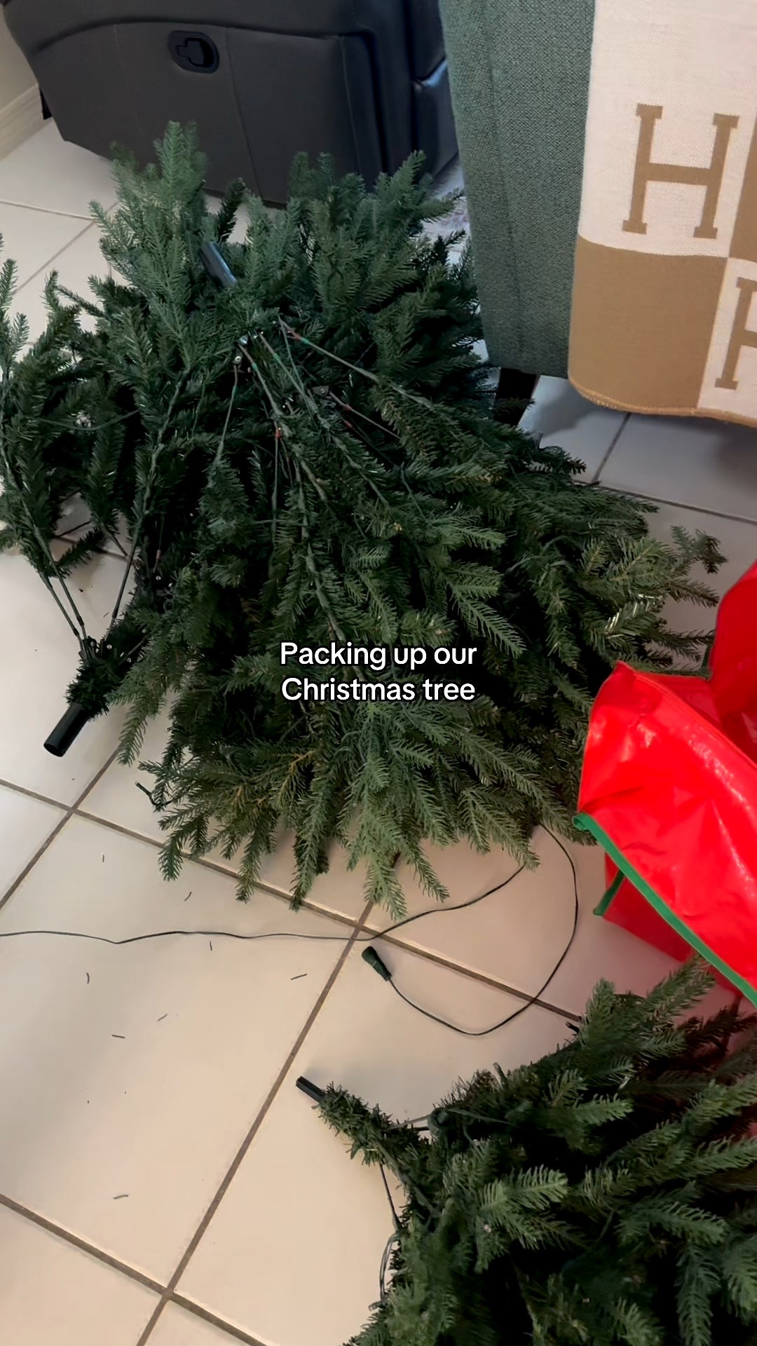 Christmas storage. Home organization. Christmas tree 

#LTKSeasonal #LTKFindsUnder50 #LTKHome