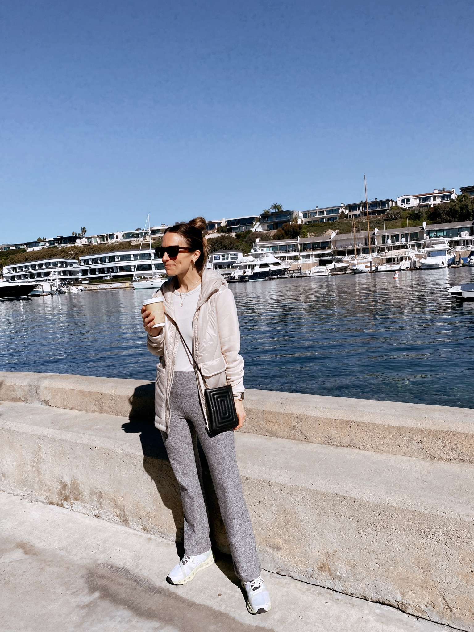 Today’s morning walk outift 
Pants are short people friendly 
Everything runs tts 


#LTKstyletip