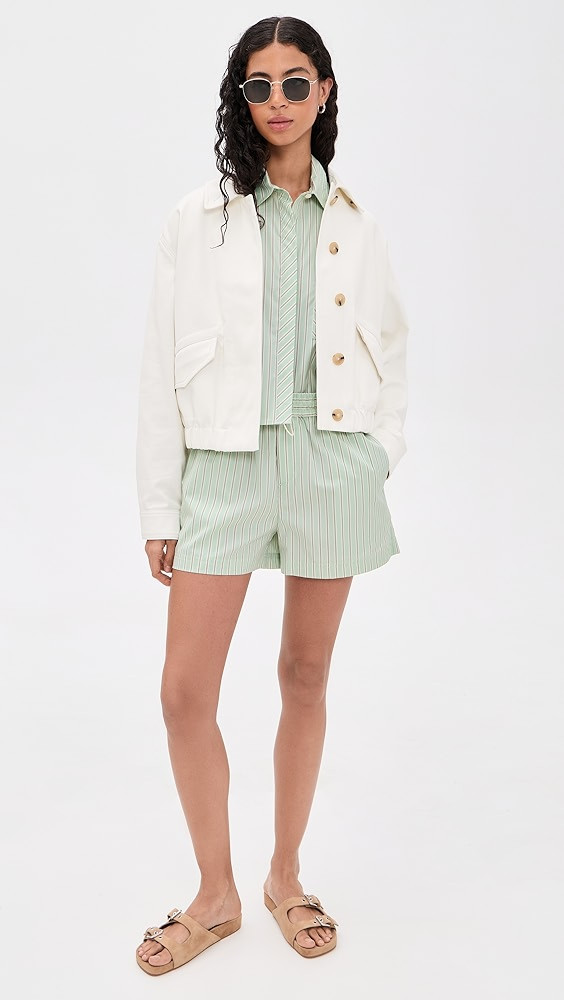 Marin Short Sleeve Stripe Shirt | Shopbop