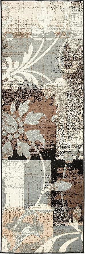 Superior Indoor Area Runner, Jute Backed, Perfect for Hallway, Entryway, Office, Living/ Dining R... | Amazon (US)