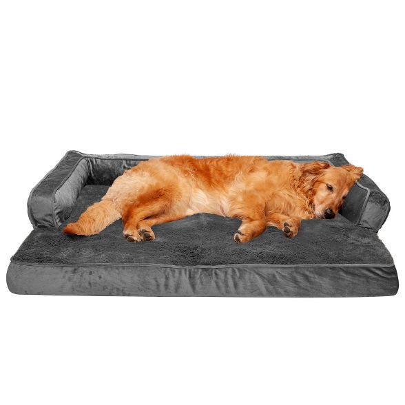 Target/Pets/Dog Supplies/Dog Beds‎FurHaven Plush & Velvet Comfy Couch Orthopedic Sofa-Style Dog... | Target