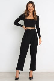Lexie Pants - Black | Petal & Pup (US)