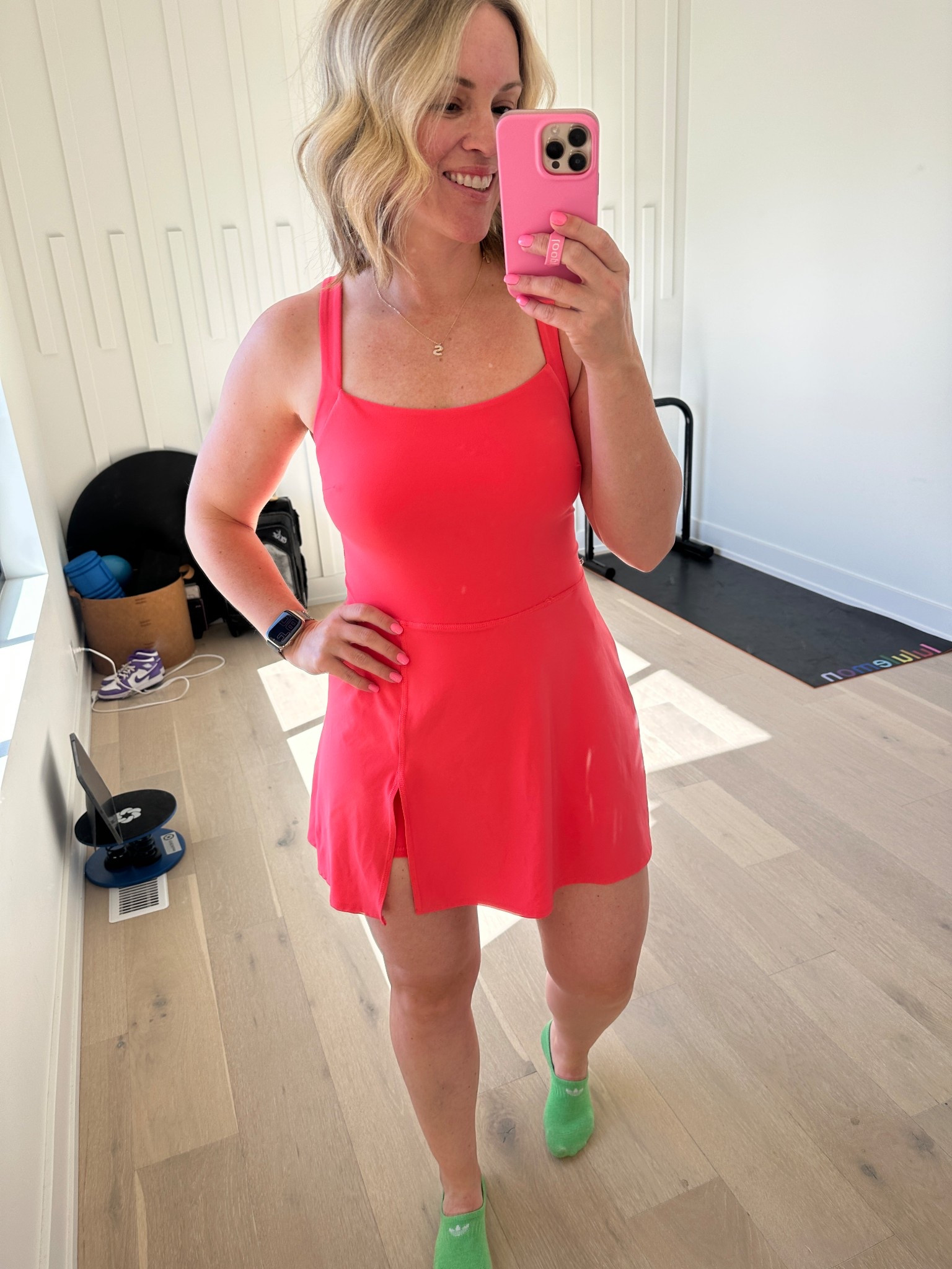 Another super cute Athleisure dress!!! Wearing a size medium! #hocspring #target 

#LTKOver40 #LTKSaleAlert #LTKSeasonal