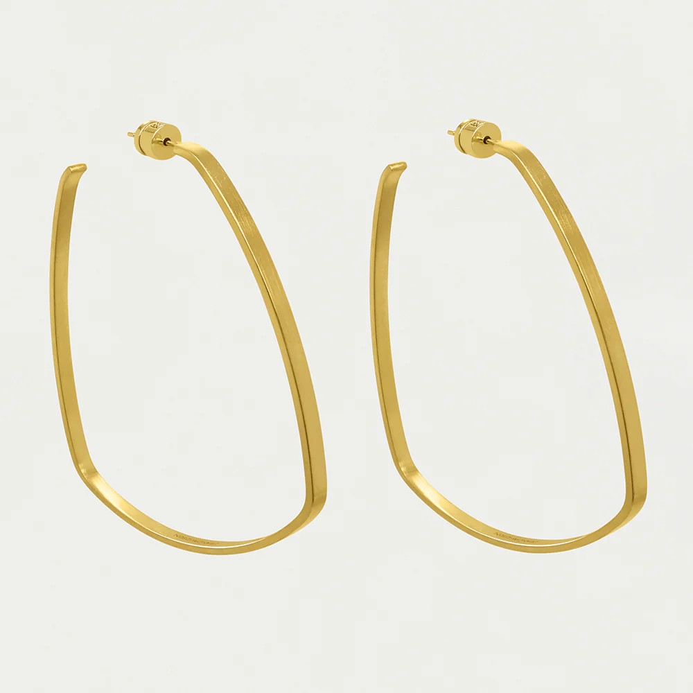 Large Square Hoops | Dean Davidson