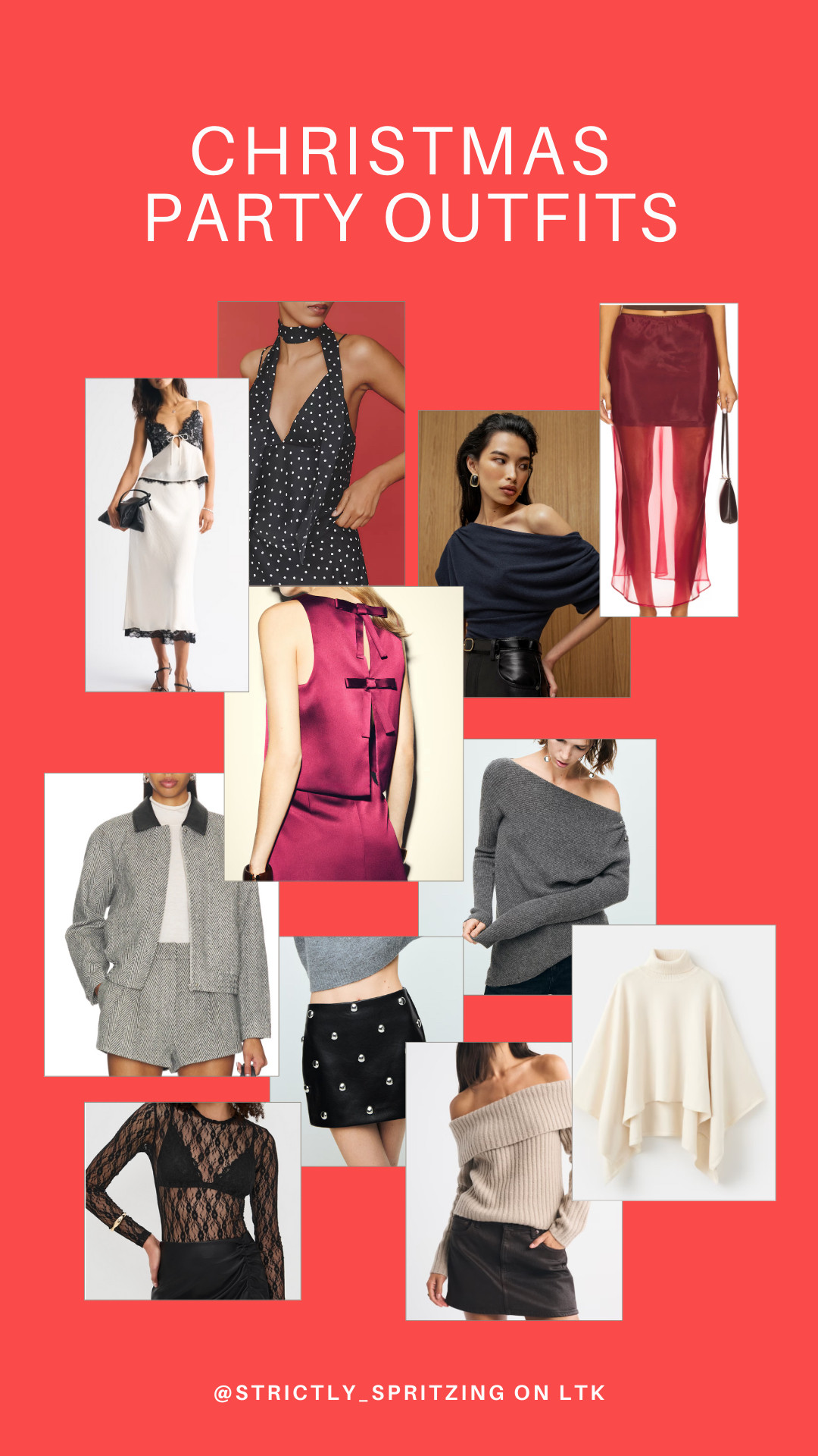 Here is Christmas Party Outfit inspiration! Dressing for holiday parties is one of my favorite events! There's so much on sale right now! 

 #LTKGiftGuide #LTKHoliday #LTKFindsUnder100