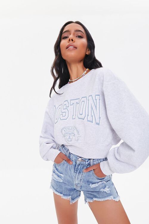 Fleece Boston Pullover | Forever 21 (US)