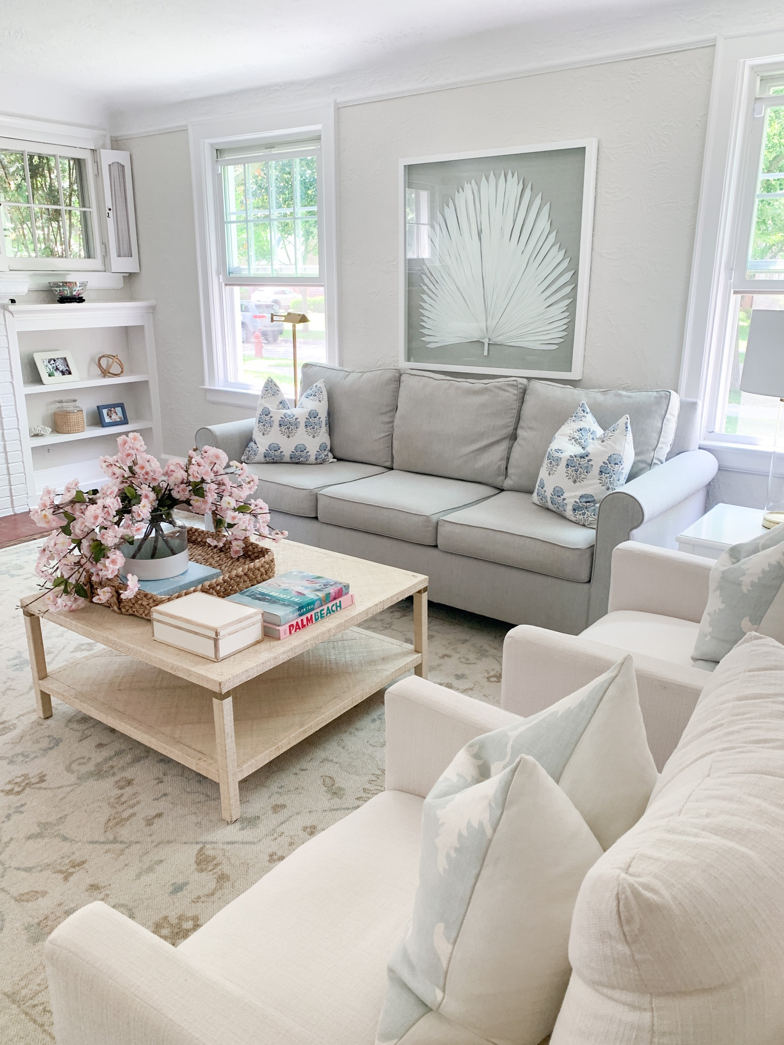 Living room, affordable home decor, affordable pillows, coastal home decor, artwork 

#LTKhome #LTKunder100