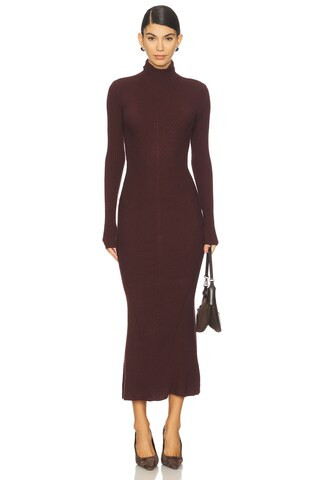 Favorite Daughter Be Your Girl Dress in Burgundy Dahlia from Revolve.com | Revolve Clothing (Global)