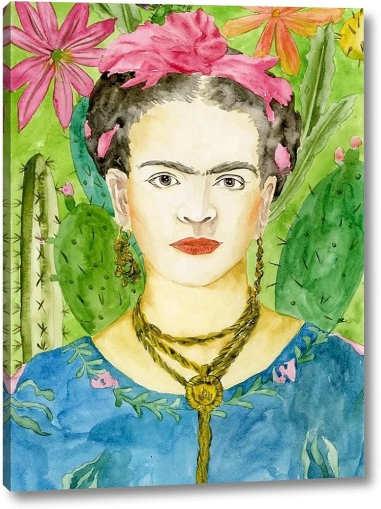 Frida Kahlo Potrait Print | Amazon (US)