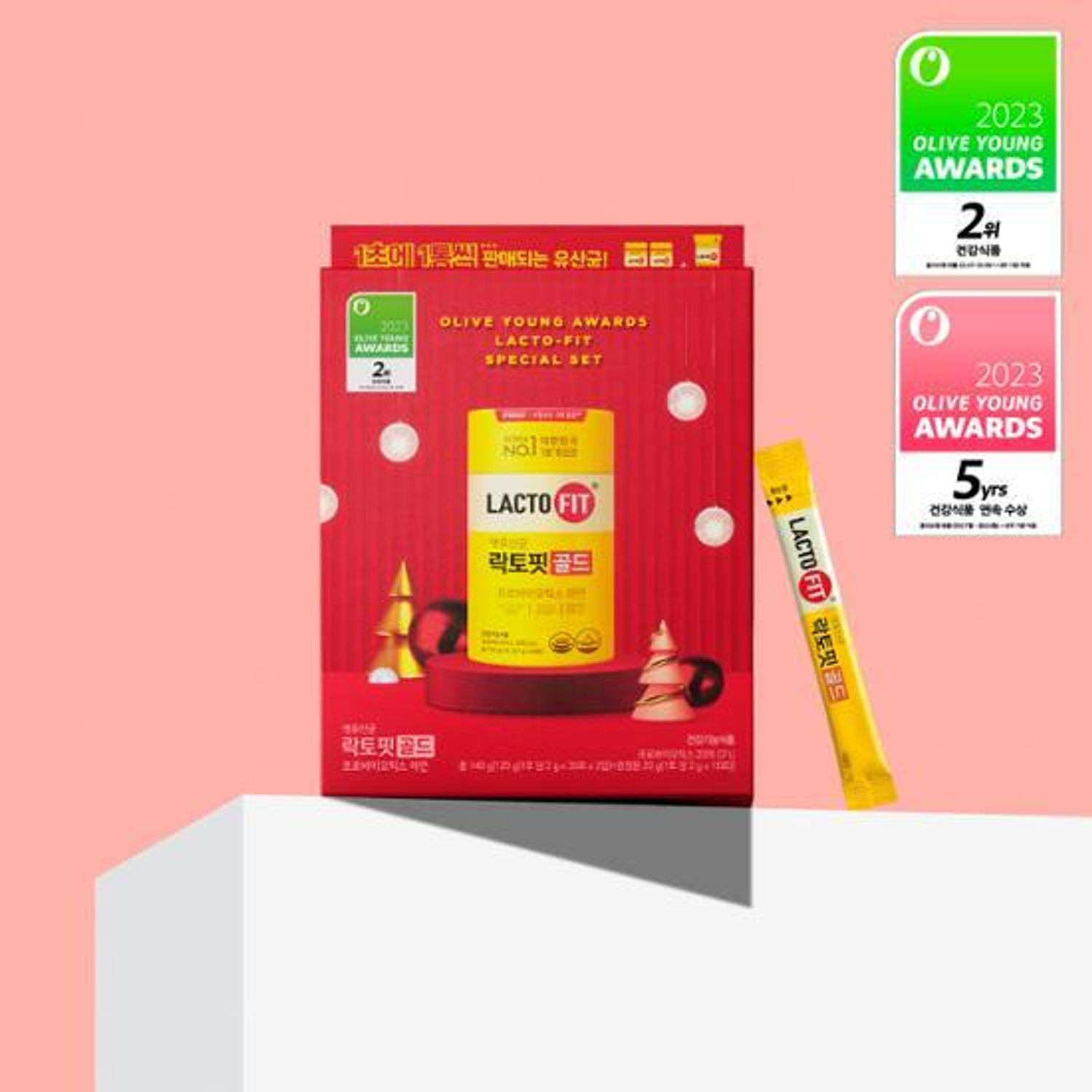 LACTO-FIT Probiotics Gold Triple Set (90-day supply) | OLIVE YOUNG Global | Olive Young Global