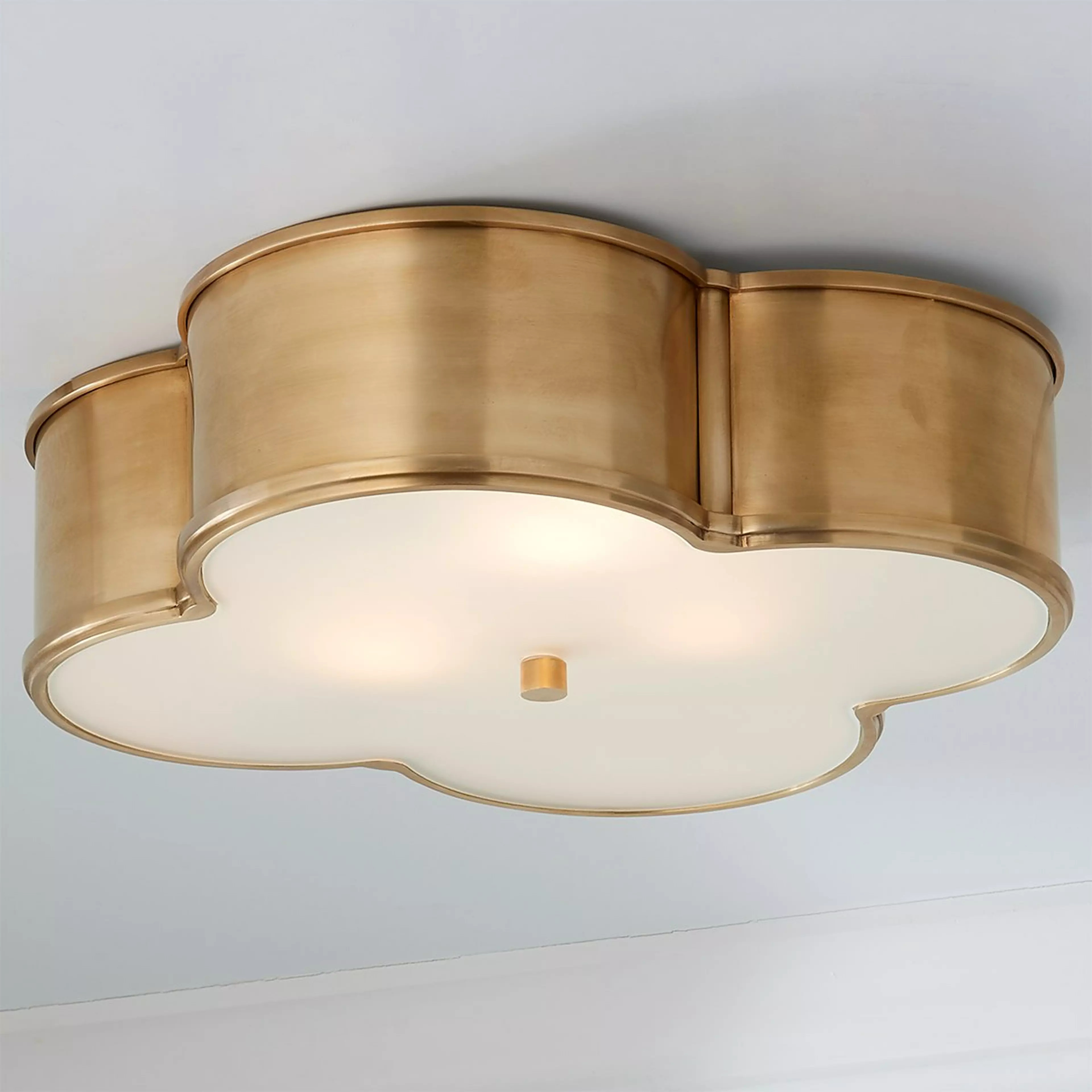 Scalloped Metal Ceiling Light - Large | Shades of Light