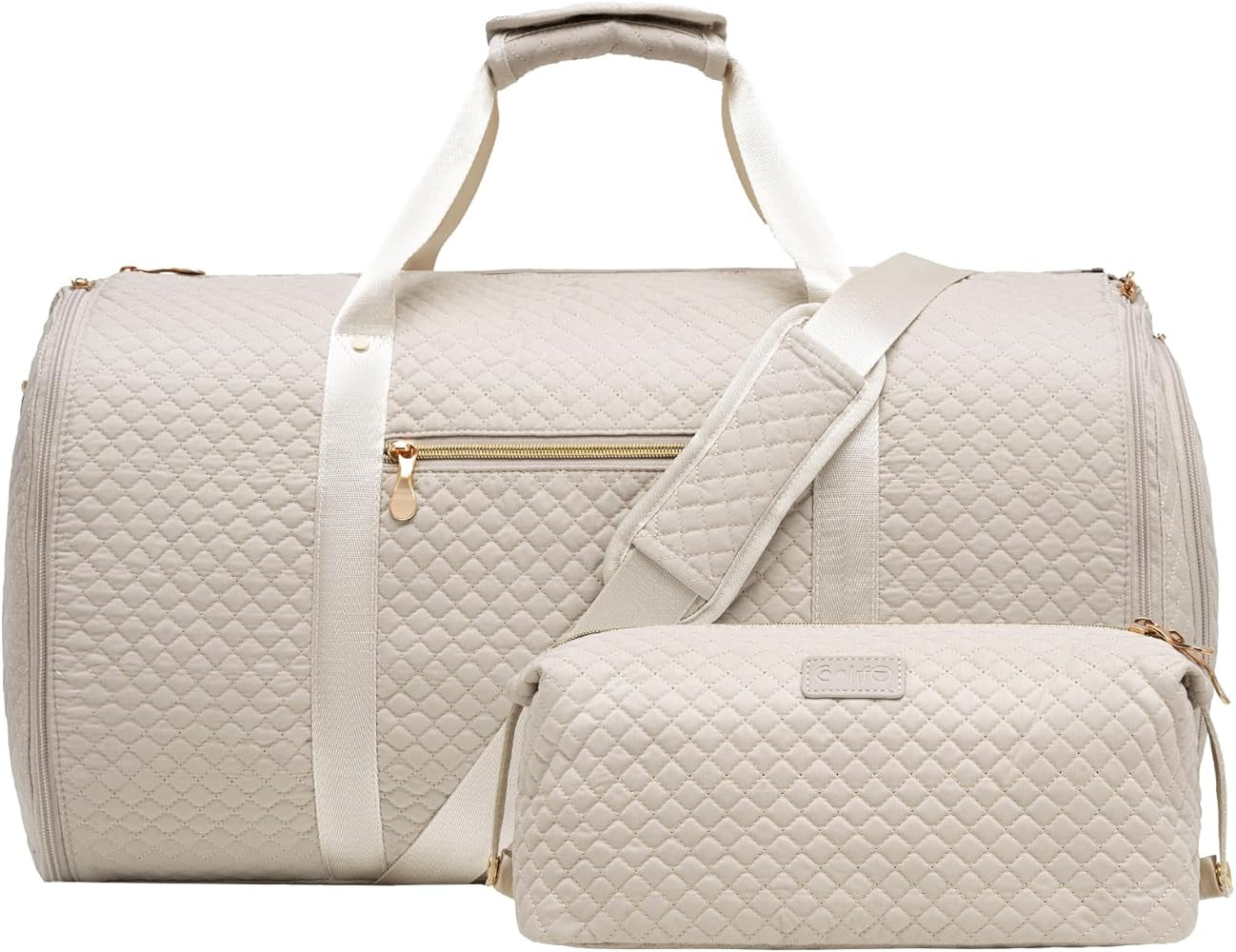 Coolife Garment Bag Carry On Convertible Travel Duffel Bag with Shoe Pouch Weekender Bag for Wome... | Amazon (US)