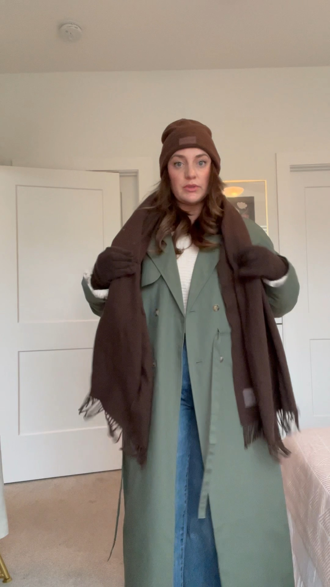 #sktraveltime 

Wearing size XL in coat

#LTKTravel #LTKStyleTip #LTKMidsize