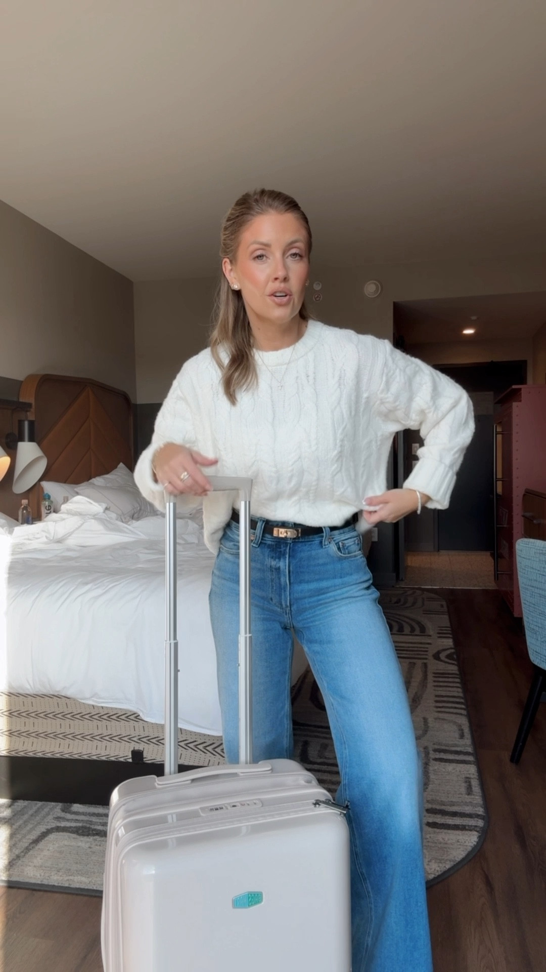 XS Target sweater / 25 Regular jeans (use code WEST30, ends today!) / XS jacket linked 

#LTKGiftGuide #LTKSaleAlert #LTKTravel