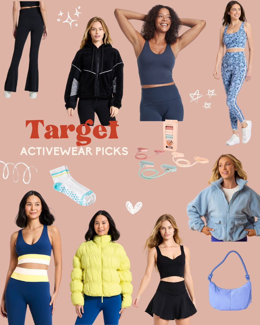 I've been obsessing over Target's new activewear drops. I picked some of my favorite options from their new line. Amazing price point and quality! 

 #LTKfitnessgoals #LTKActive #LTKFindsUnder50
