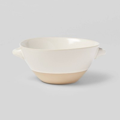 25oz Stoneware Wethersfield Soup Bowl White - Threshold™: Traditional Round Serveware, Dishwasher & Microwave Safe | Target