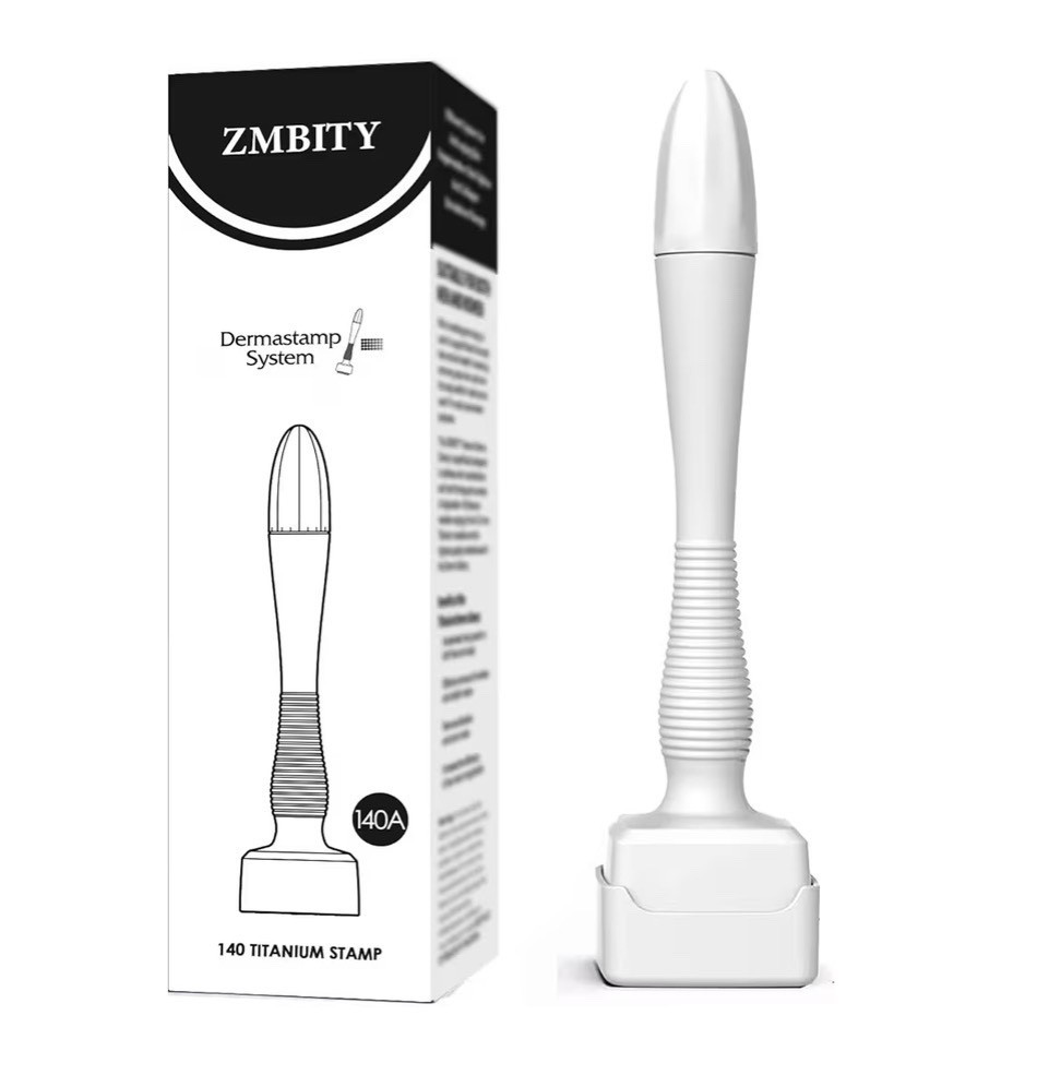Titanium Derma Roller Stamp - 140 Microneedle Beauty Skin Care Tool - Derma Roller Alternative, Adjustable Microneedling Pen for Face & Body & Scalp, Gifts for Women and Men (0.25mm)


#LTKootd #LTKgrwm #LTKdayinmylife