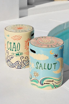 Festa Ceramic Side Table | Anthropologie (US)