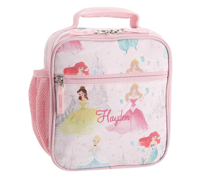 Mackenzie Disney Princess Castle Shimmer Lunch Boxes | Pottery Barn Kids