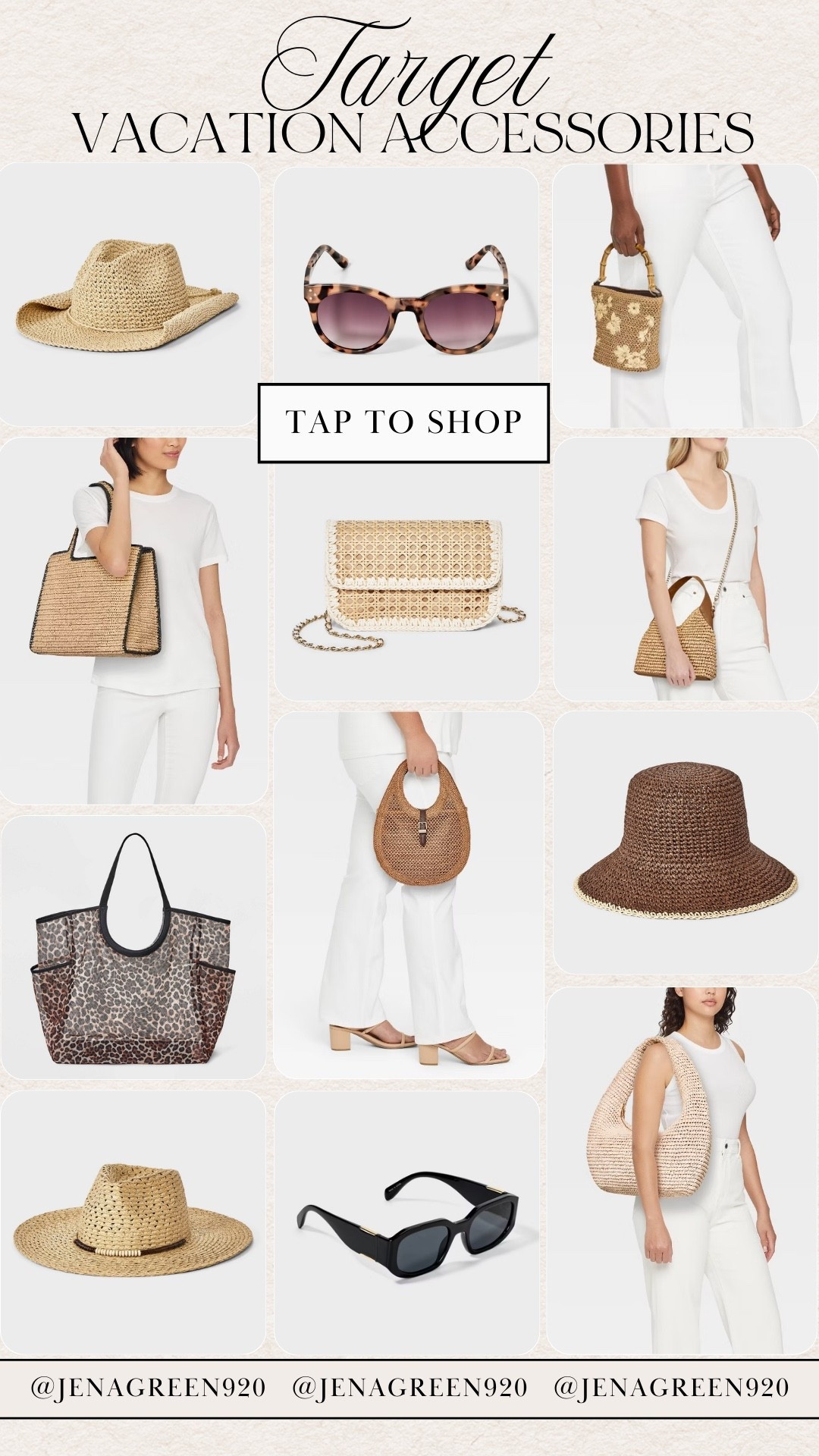 Target Vacation Accessories | Beach Bag | Woven Bag | Beach Hat

#LTKTravel #LTKSeasonal