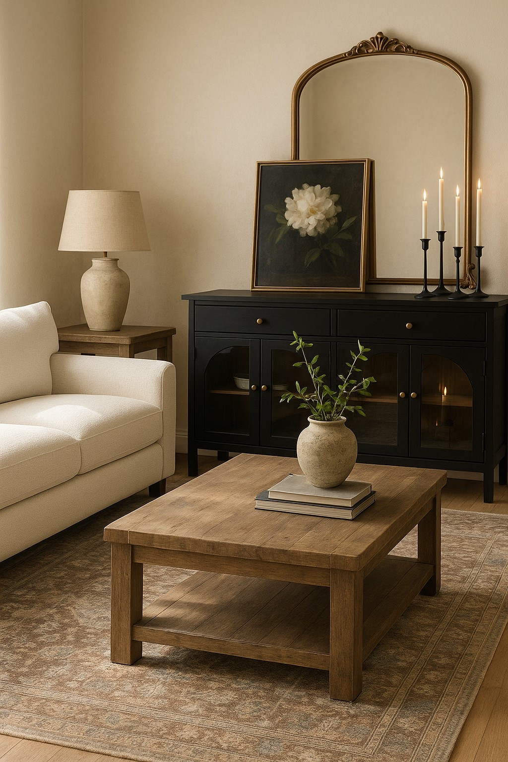 Living Room Inspo. Follow @farmtotablecreations on Instagram for more inspiration.

Vick 56'' Sideboard. Minimore Modern Style Sofa 91" Round Arm Sofa. Magnolia Home By Joanna Gaines X Loloi Millie Charcoal / Dove Area Rug. Moody Hydrangea Oil Painting. Anglo Metal Flat Wall Mirror. Booker Taper Candleholders. Pottery Barn Finds. Esmont Coffee Table. Warman Frame End Table. Daveney Concrete Table Lamp. Domanico Stoneware Decorative Urns & Jars. Fairfax Ceramic Decorative Bowl 1. 31" Fake Wisteria Branches. Mable Stoneware Decorative Bowl 1. Living Room Decor. Living Room Inspo. 


#LTKSaleAlert #LTKFindsUnder50 #LTKHome