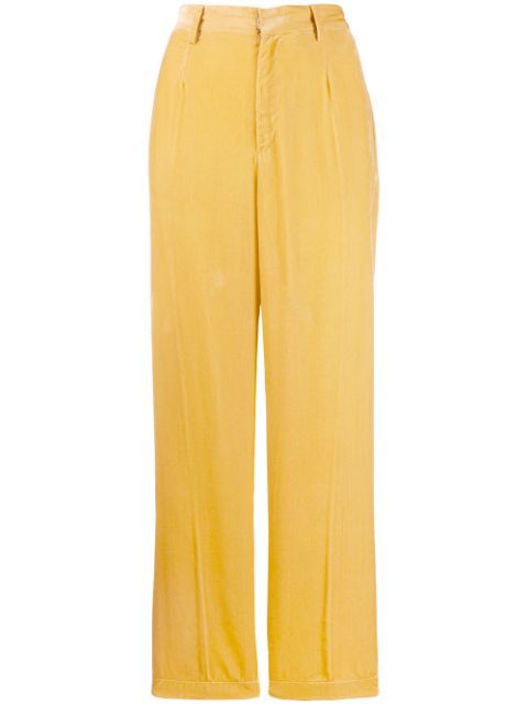 Vaniglia velvet trousers | Farfetch (US)