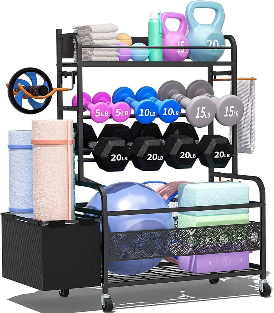 Dumbbell Rack Weight Stand, Home Gym Storage Rack 39.8”x15.94”x32.88(H x W x L), Weight Rack ... | Amazon (CA)