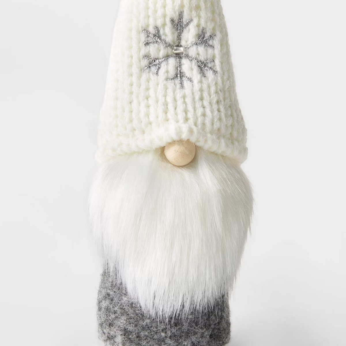 3ct Fabric Gnome with Gray Hat Decorative Christmas Figurine - Wondershop™ | Target