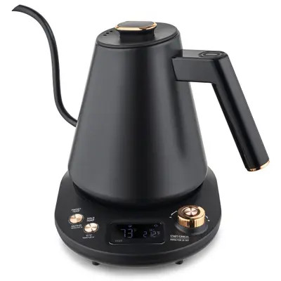 Elite Cuisine 1 L Digital Gooseneck Kettle with Temperature Control in Stainless Steel at Nordstrom | Nordstrom