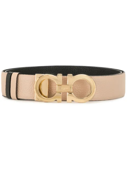 Gancini leather belt | Farfetch (US)