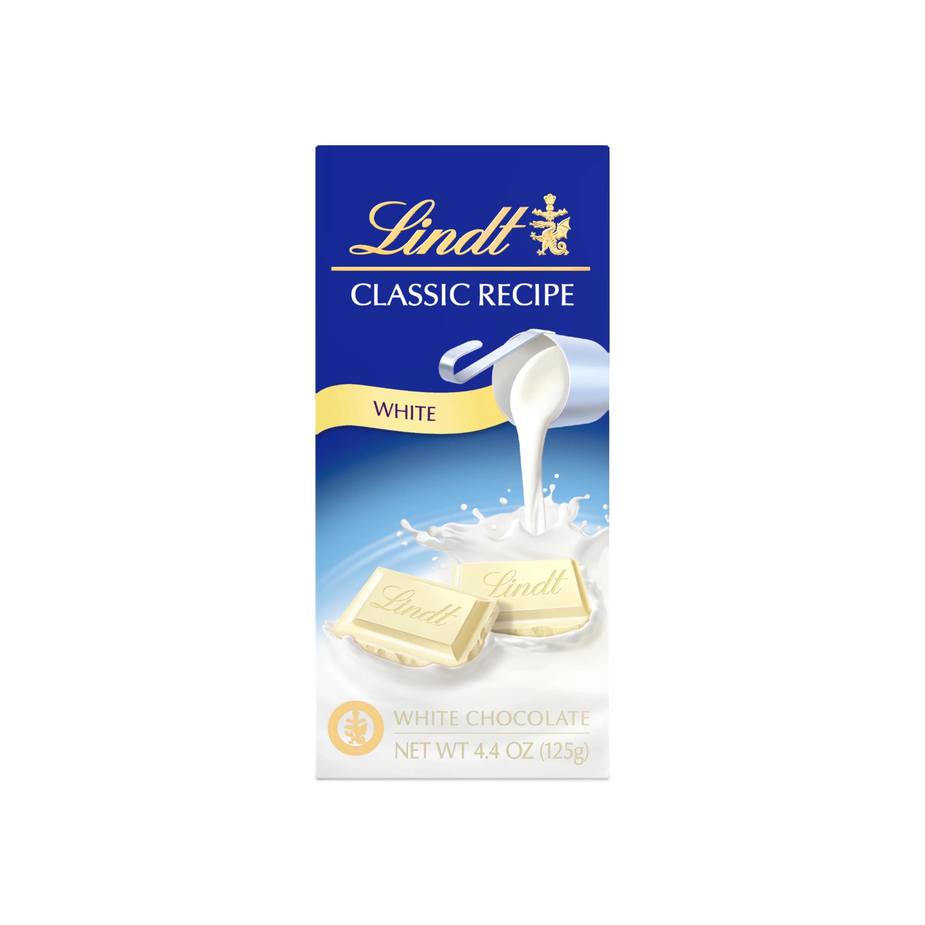 Lindt Classic Recipe White Chocolate Candy Bar, 4.4 oz. | Walmart (US)
