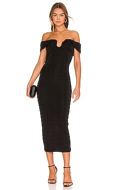 MISHA Maylee Dress in Black from Revolve.com | Revolve Clothing (Global)
