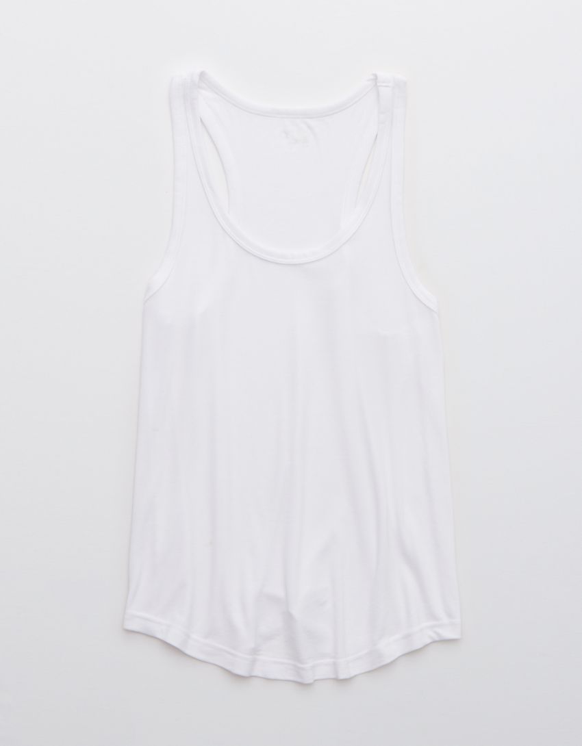 OFFLINE By Aerie Thumbs Up Ribbed Flowy Tank | American Eagle Outfitters (US & CA)