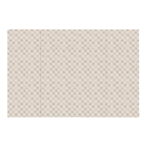 House of Noa Foldable Baby Tumbling Mat – Padded Baby Play Mat for Floor | Memory Foam Play Mat for Baby | Foldable Kids Play Mat | Durable, Stylish, and Cushioned Design | 4'x6' | Checker Almond | Amazon (US)