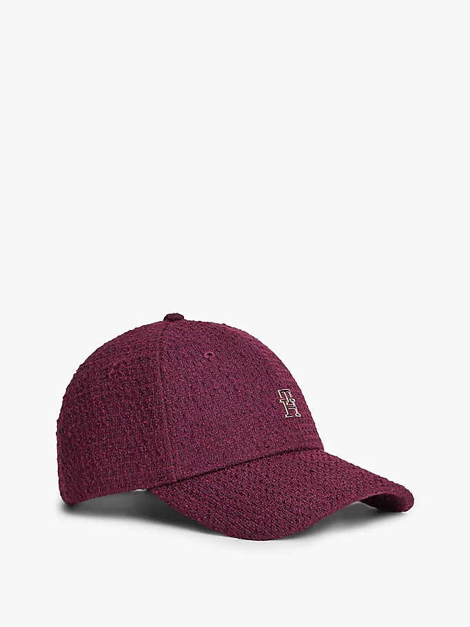 Chic Bouclé Baseball Cap | Tommy Hilfiger UK