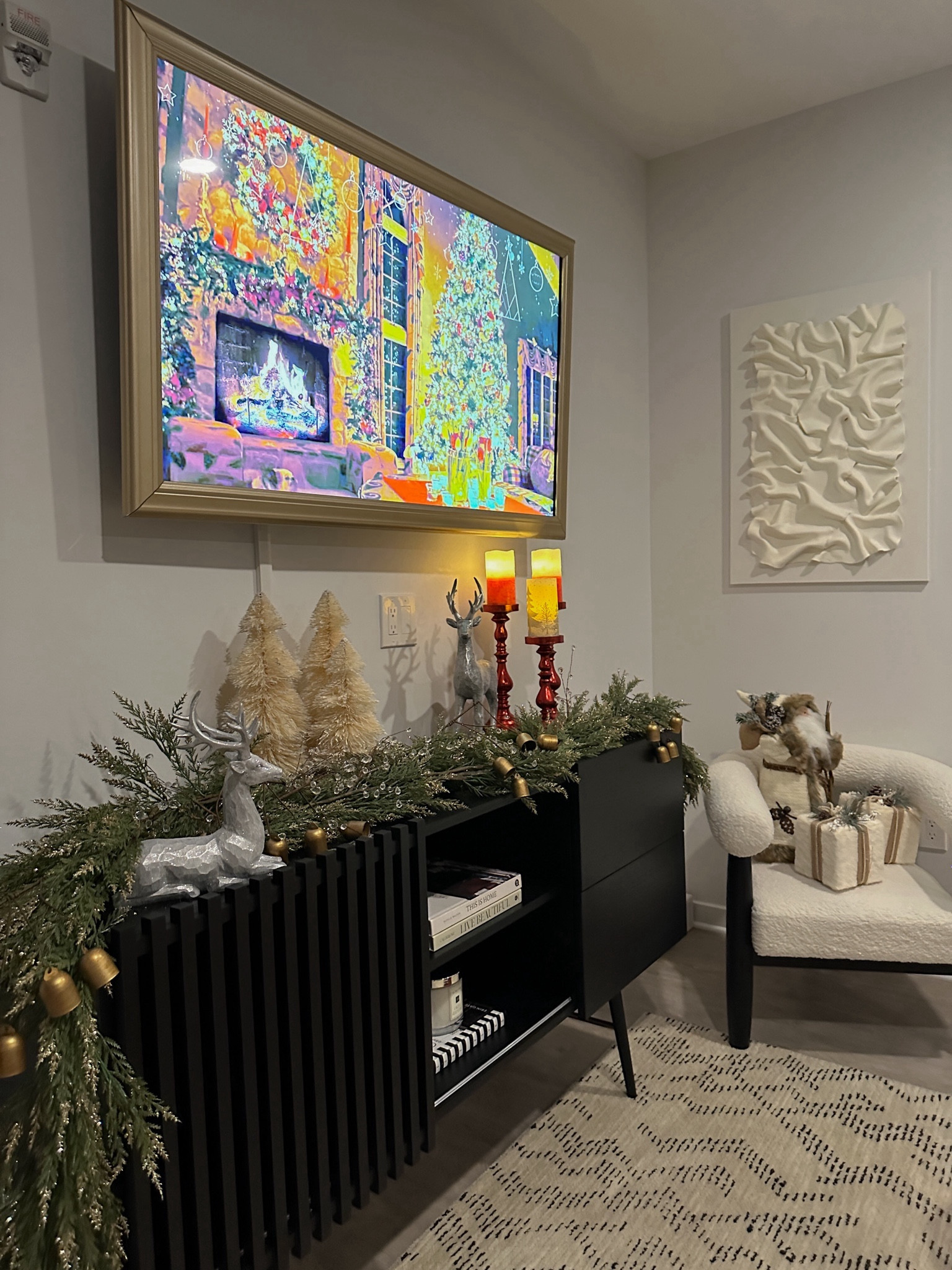 This Custom TV frame is one of my favorite parts of our Home! 
•
Shop my products && Follow me on Instagram at @nardinemarie for more Home finds! 


#LTKhome #LTKU #LTKfamily