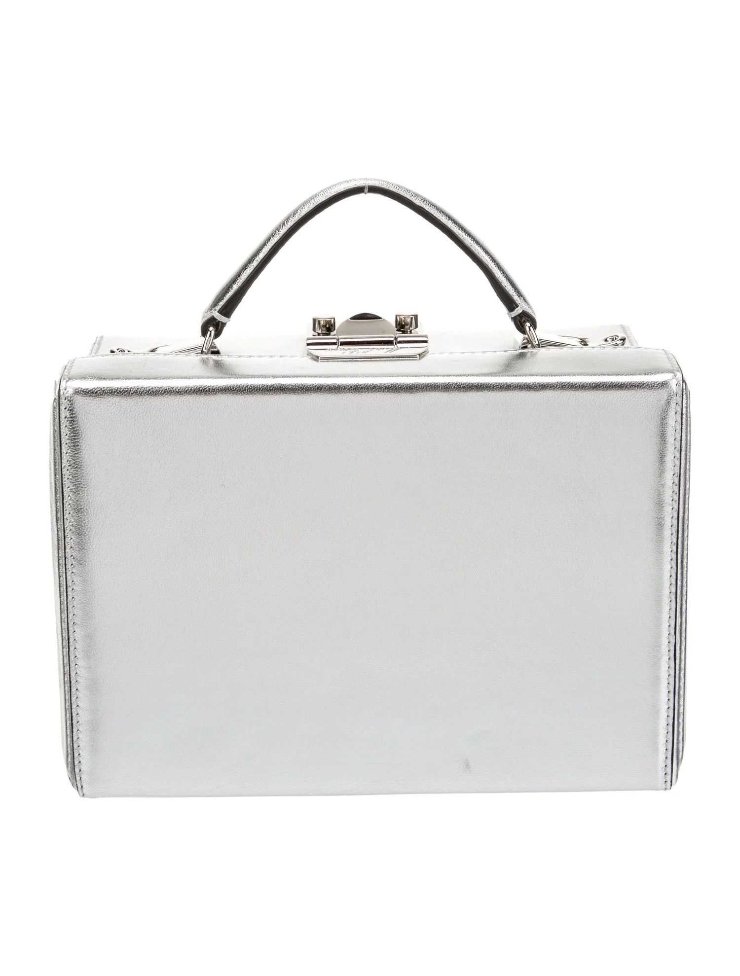 Leather Top Handle Bag | The RealReal