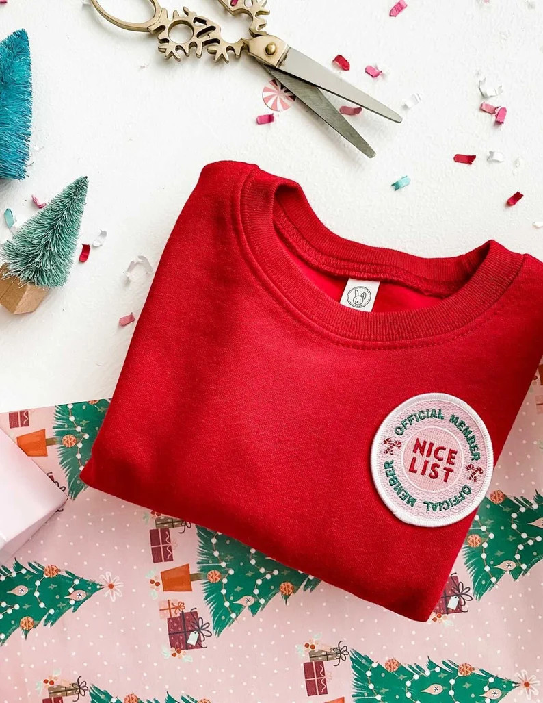 Nice List iron on patch | Etsy (US)