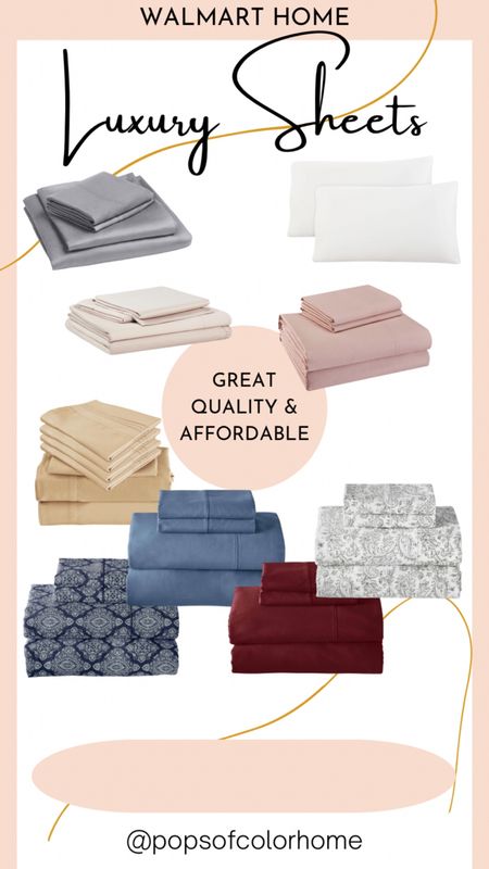 Good quality sheets are a must have in my household! They’ll make your sleeping experience so much better! @Walmart has reinvented their sheet collection to give you luxury for less! Upgrade your sheets with these quality and affordable ones #walmartpartner #walmarthome

#LTKhome