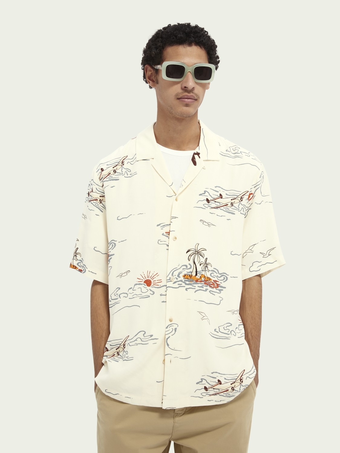 Printed Hawaiian shirt
    
        | Men | Scotch & Soda (US)